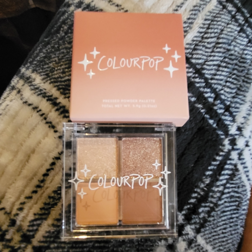 Colourpop Citrus Fizz pressed powder pallet
